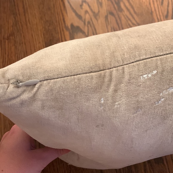 West Elm Pillow with Down Insert - Picture 3 of 4